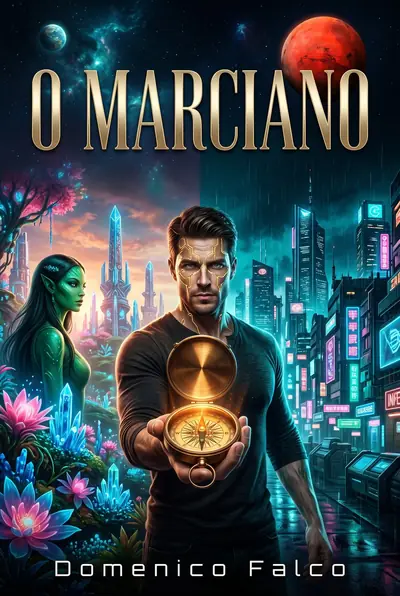 Capa de O Marciano, de Domenico Falco
