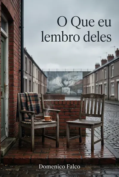 Capa de O que eu lembro deles, de Domenico Falco
