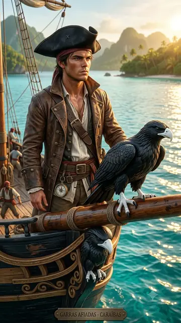 John Storm adulto, corsário a bordo do Garras Afiadas